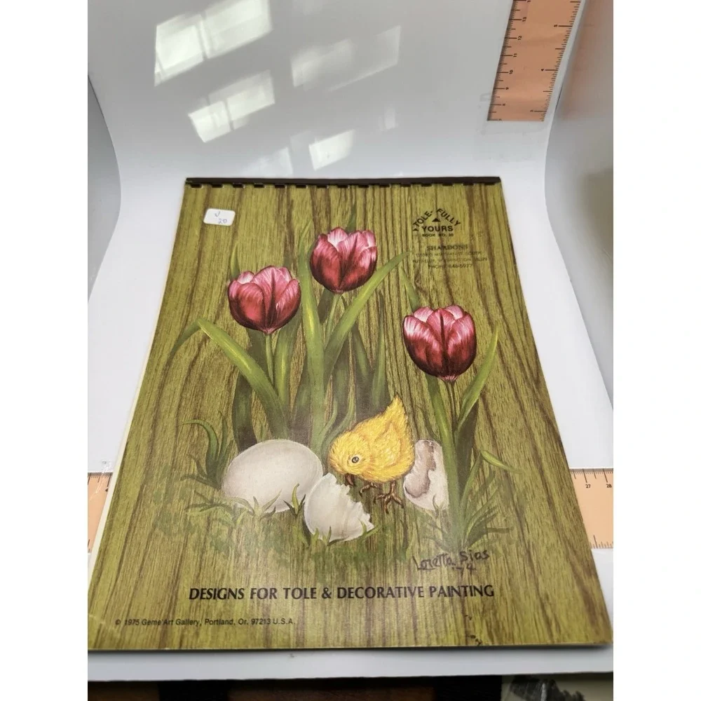 Vintage Tole-Fully Yours Book No 20 1975 Geme' Art Gallery